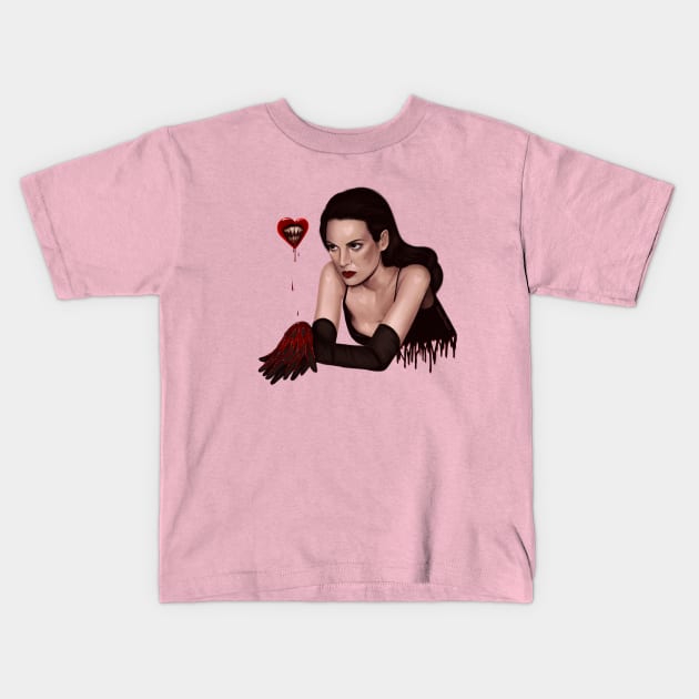 Winona Strange Heart Kids T-Shirt by thelamehuman